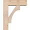 Ekena Millwork Westlake Block Smooth Bracket w/ Offset Brace, Douglas Fir, 5 1/2"W x 16"D x 20"H BKT0604X16X20WTL05SDF - alternate 2